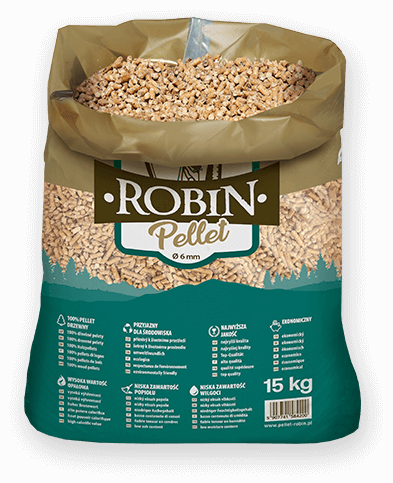 worek pelletu opałowego Robin do kupienia w Golczewie lub sklepie internetowym